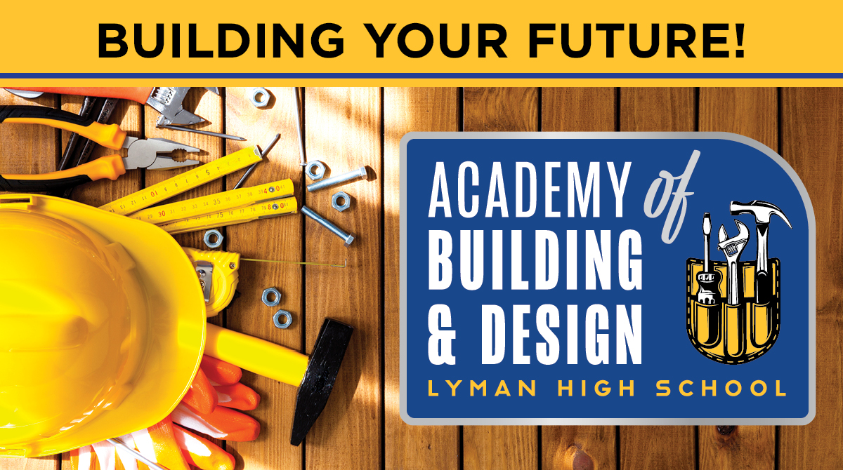 ePathwaysSCPS's tweet photo. Have you heard about the NEW Academy of Building & Design at Lyman HS?? NO!! Well, check it out on 3/25 during their Virtual Open House. Find more info here: https://t.co/Dfe0jc8cBm #SCPSCTE @LymanHighSchool @SCPSInfo https://t.co/Tm0oZoqBZF
