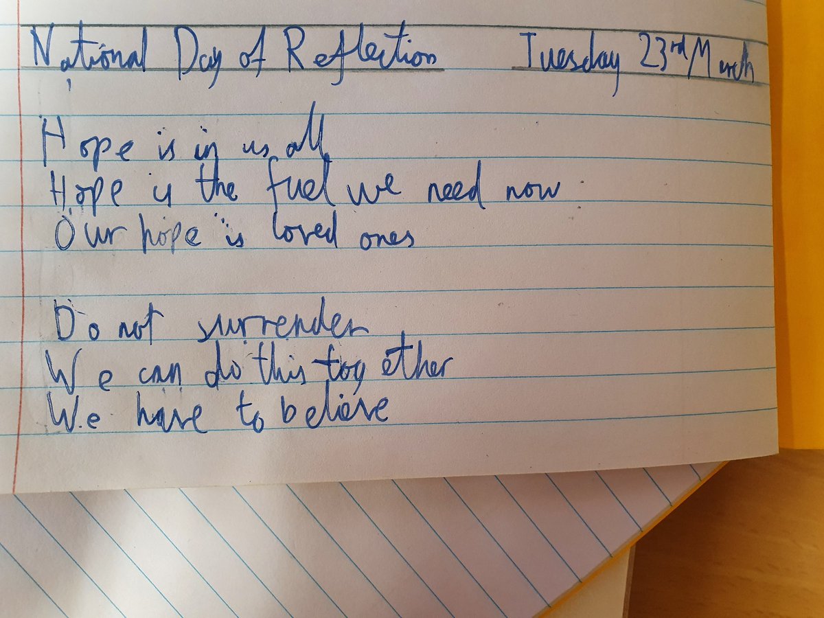 BVGS_English's tweet photo. Today 7P marked the National Day of Reflection by writing poems in their Big Write lesson. Big Write is about writing for enjoyment, drafting, &amp; experimenting. Children are encouraged to read for pleasure; we want them to enjoy writing too. https://t.co/C9DtpjUWK7