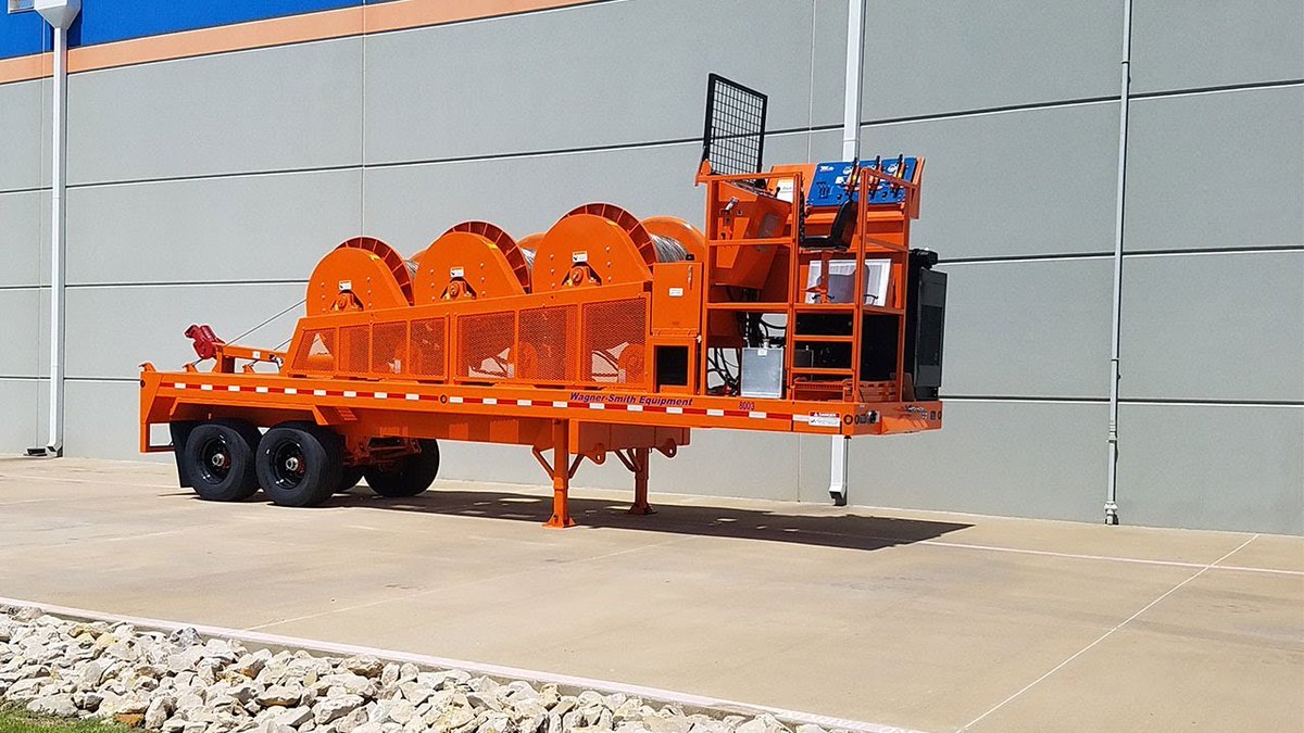 Have you ever wondered what it takes to build one of our Three Drum Pullers? Take a look for yourself. The T-3DP-200-FT4 is perfect for stringing applications and comes standard with either 3/8' or 1/2' wire rope. #WSEPULLS #power #utilityequipment #equipmentrentals