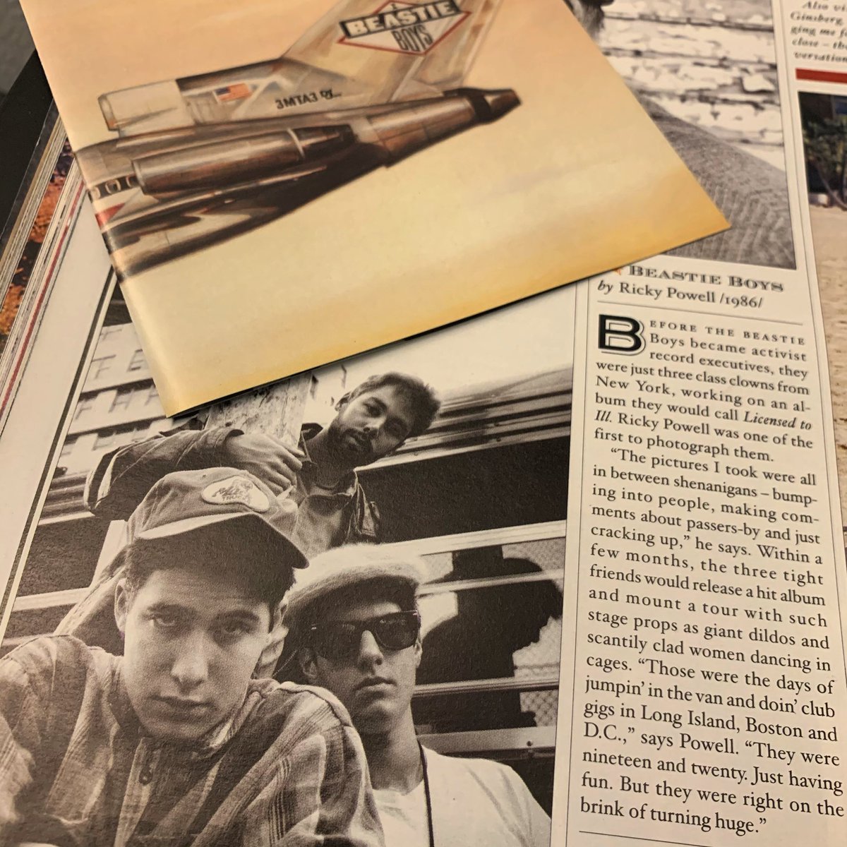 hiphopgods's tweet photo. @beastieboys
Photo by Ricky Powell, 1986
#rhyminandstealin #thenewstyle #shescrafty #posseineffect #slowride #girls #fightforyourright #nosleeptillbrooklyn #paulrevere #holditnowhitit #brassmonkey #slowandlow #timetogetill #licensedtoill #adrock #miked #ripmca #riprickypowell https://t.co/X5J2WtNEpl