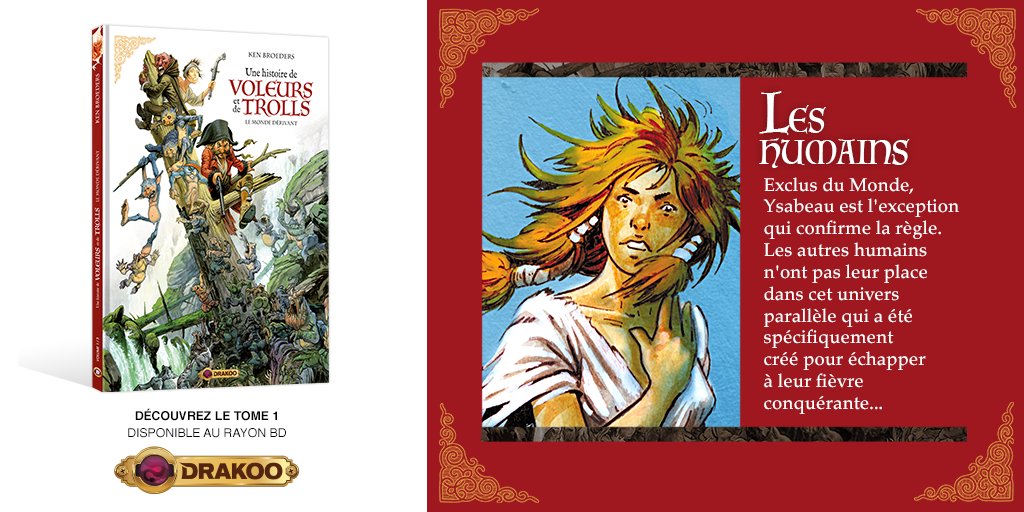 DrakooEditions's tweet photo. Enfants d'humain, avant de vous aventurer dans l'univers d'Une Histoire de voleurs et de trolls, renseignez-vous sur les créatures qui le peuplent... Attention, elles ne sont pas toutes pacifiques ⚔💥⚔
L'album est déjà disponible en librairie ! 📣
#DrakooBD #bdfantasy https://t.co/Aii07dDNCn