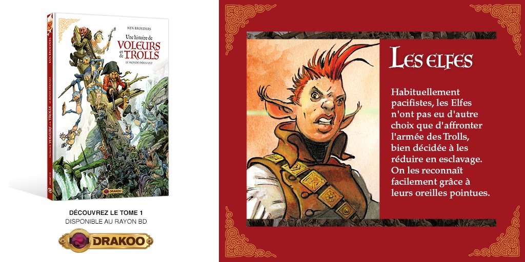 DrakooEditions's tweet photo. Enfants d'humain, avant de vous aventurer dans l'univers d'Une Histoire de voleurs et de trolls, renseignez-vous sur les créatures qui le peuplent... Attention, elles ne sont pas toutes pacifiques ⚔💥⚔
L'album est déjà disponible en librairie ! 📣
#DrakooBD #bdfantasy https://t.co/Aii07dDNCn