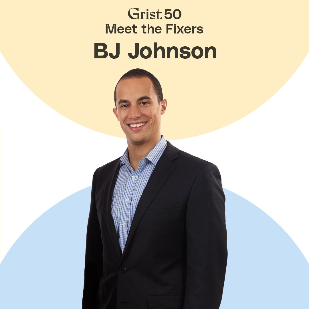 Congratulations to our CEO and Co-Founder, @bj_johnson87, for being named one of the @grist 50 Fixers building a more just and equitable future.

#Grist50 #ClimateAction #sustainability  grist.org/grist-50/2021/…