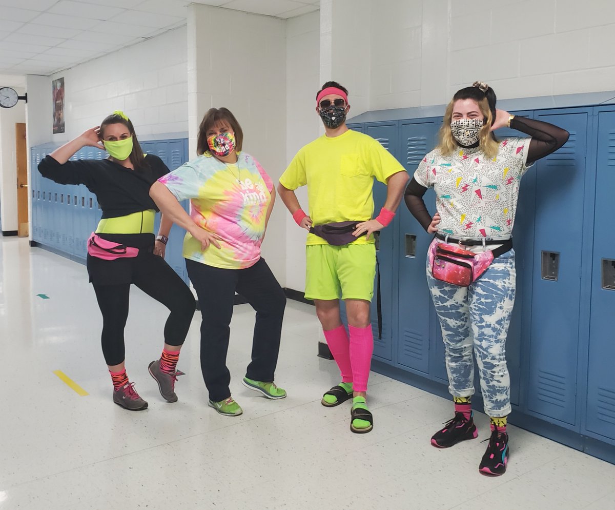 #Neon80sDay at HHS!