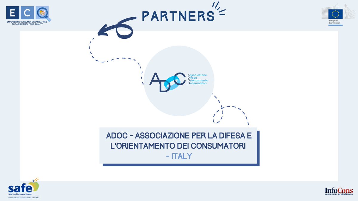 fightdualfood's tweet photo. 👉@adocnazionale is an 🇮🇹 association of consumers recognized by the Ministry of Economic Development present in all Italian regions giving information and supporting the public.
✊Together with partners, we strive to #FightDualFood across🇪🇺.
🤓Learn more: https://t.co/9Hgay821rA https://t.co/3jkbQupwvE