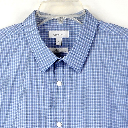 bevsshop's tweet photo. Check out Like New Calvin Klein Men's Regular XL Blue 100% Cotton Infinite Cool No Iron Check Long Sleeve Slim Fit Button-Up Shirt #calvinklein #buttonfrontshirt #buttonupshirt #casual #ROCteam https://t.co/h6nn0N9Nju via @eBay https://t.co/ItskJToVOe
