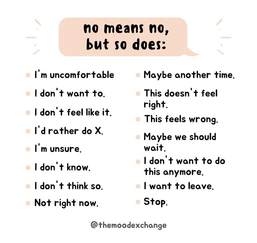 SIRossendale's tweet photo. Yes, we're still banging this drum. #NoMeansNo https://t.co/0OgBIGMRsx