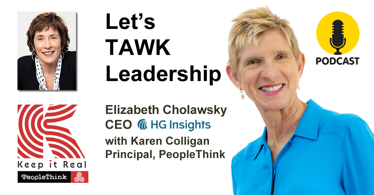 Listen to @ECholawsky, CEO, @HGInsights_ on the Let's TAWK Leadership #podcast! Tune in & hear how focus, momentum, and consistent communication enabled her to successfully lead organizations through change! #KeepItReal #TechIntelligence #WomenInTech bit.ly/3rej0vl