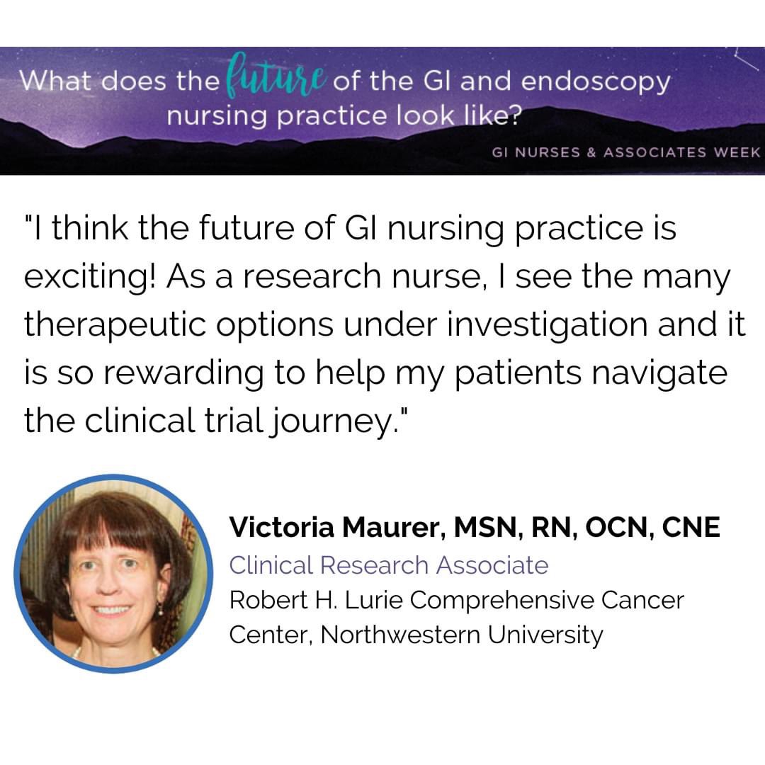 Eisenberg Foundation (@eisenbergfndtn) on Twitter photo In celebration of #GINursesandAssociatesWeek, The Harold E. Eisenberg Foundation’s philanthropy proudly supports Victoria Maurer, Clinical Research Associate within Gastrointestinal Oncology at the <a href="/LurieCancer/">Lurie Cancer Center</a> Center.
Thank you, GI nurses and associates! #GICancerResearch In celebration of #GINursesandAssociatesWeek, The Harold E. Eisenberg Foundation’s philanthropy proudly supports Victoria Maurer, Clinical Research Associate within Gastrointestinal Oncology at the <a href="/LurieCancer/">Lurie Cancer Center</a> Center.
Thank you, GI nurses and associates! #GICancerResearch