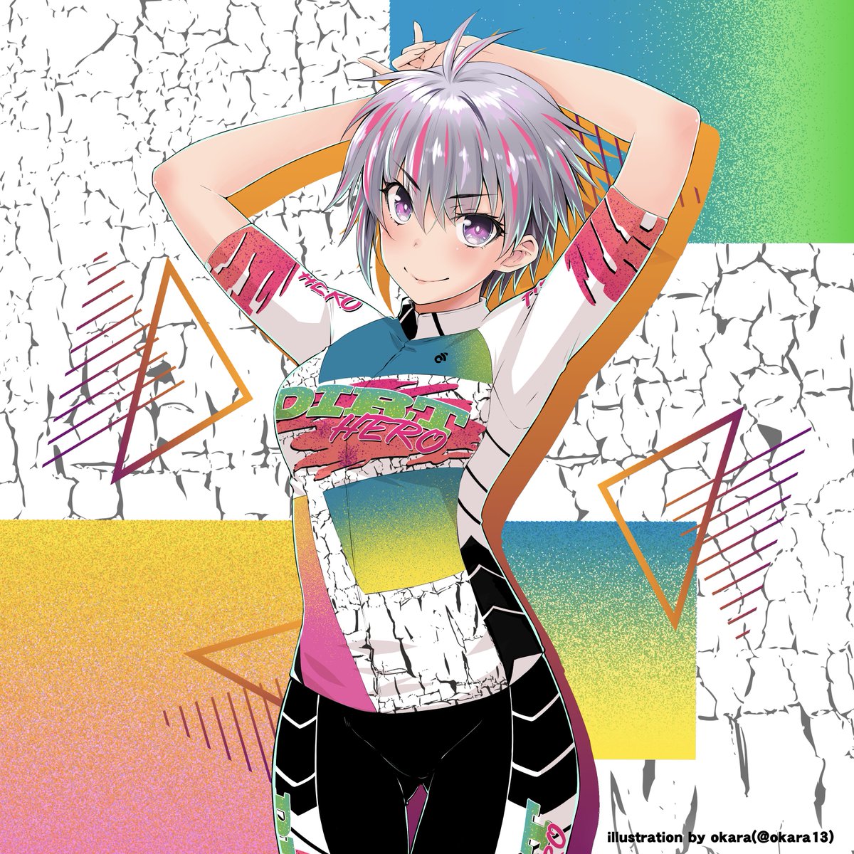 TKSKMag's tweet photo. 改めまして、今回、久しぶりに #arpkits ブランドでサイクルウェアを作りました。90'sMXウェア風のDirtHeroと星空サイクリングジャージAstronomerです。今回はチャンピオンシステムさんの公式通販で販売させていただいています。募集は4/18までです！ https://t.co/DciMplGzFY https://t.co/7igvTFiruB