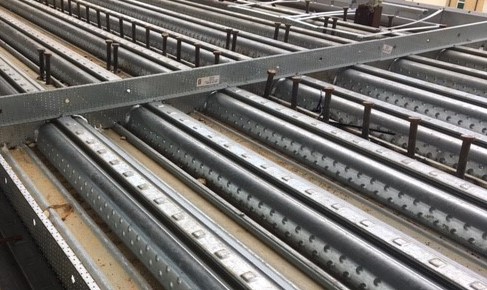 AmodeoLtd's tweet image. We&apos;re installing 490m of @deck_joint between the phases of our work at Central Square Interchange #Cardiff. A great &apos;day joint&apos; solution for composite concrete floors on metal decking. @ACIFC_Concrete