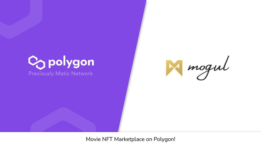 0xPolygon's tweet photo. 🎞 @we_are_mogul are creating a movie NFT marketplace on @0xPolygon!

Mogul to host an NFT sale by Rob Prior (Marvel, DC Comics, Image) to drop Star Wars, Marvel and Wolf of Wall Street-inspired NFTs exclusively on Polygon later this spring!🦸🏻

Read more: https://t.co/Bi6UqJBGNS https://t.co/3pwqsVlgeU