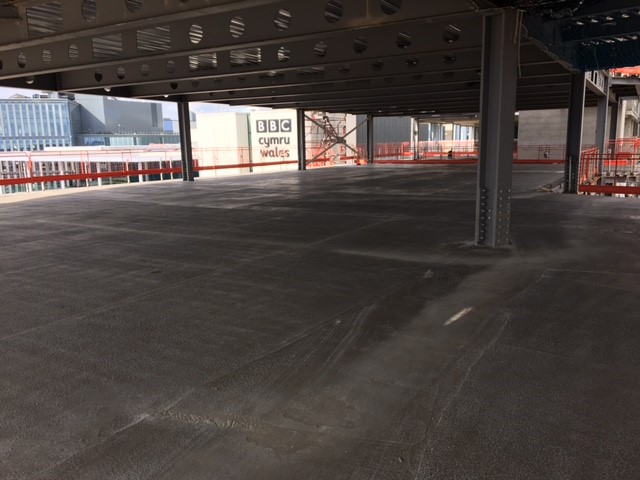 AmodeoLtd's tweet image. We&apos;re installing 490m of @deck_joint between the phases of our work at Central Square Interchange #Cardiff. A great &apos;day joint&apos; solution for composite concrete floors on metal decking. @ACIFC_Concrete