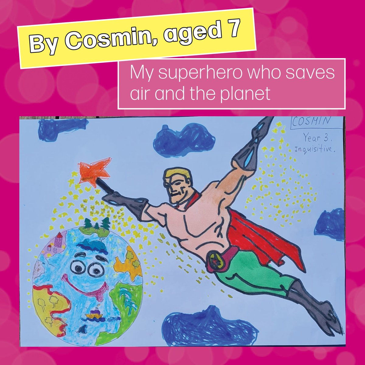 _CityAir's tweet photo. Another great entry from our Air Quality Superhero competition! https://t.co/WrGQWlTVmp