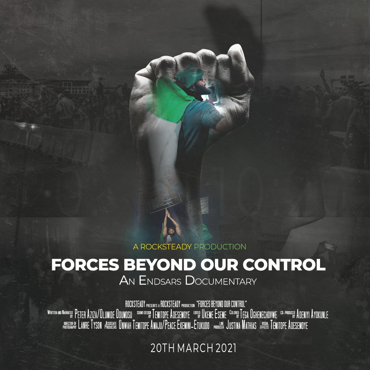 Rsteadypro's tweet photo. “We want a Nigerian society where the child of a nobody can become somebody without knowing anybody” - @AishaYesufu

Have you seen our EndSars documentary? 
If No, click the link below:
https://t.co/ya5LDbwdw9

@SEzekwesili 
@falzthebahdguy 
@mrmacaroni https://t.co/kvVSmIq8fj