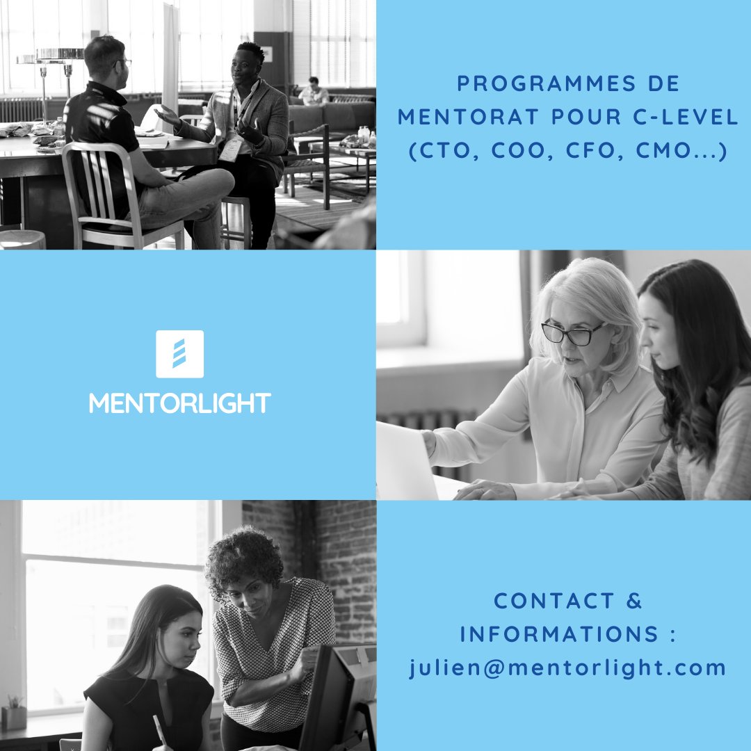mentorlight's tweet photo. Développez vos directeurs (CxO) avec nos programmes de mentorat pour leurs permettre d'être à la hauteur des responsabilités et des objectifs que vous leurs confiez.

https://t.co/aWzAhQooUR

#startup #CTO #COO #CMO #CFO #directeurCommercial #DirecteurTechnique https://t.co/9Nvvx8AIJH