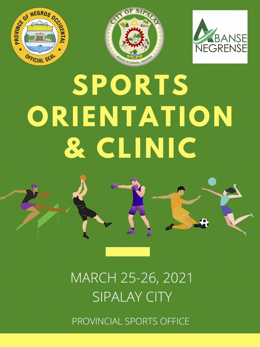 CoachCarm09's tweet photo. Abanse Negrense to hold a Sports Orientation and Clinic in the new normal this coming March 25-26 in Sipalay City, Neg. Occ. #AbanseNegrense https://t.co/Y9vaqVSS5a