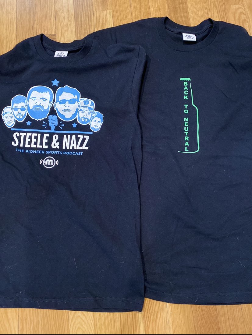 SteeleandNazz's tweet image. YOU WANT IT? YOU GOT IT.
The first 25 people to RETWEET will receive a FREE Steele & Nazz T-Shirt. #ForThePeople