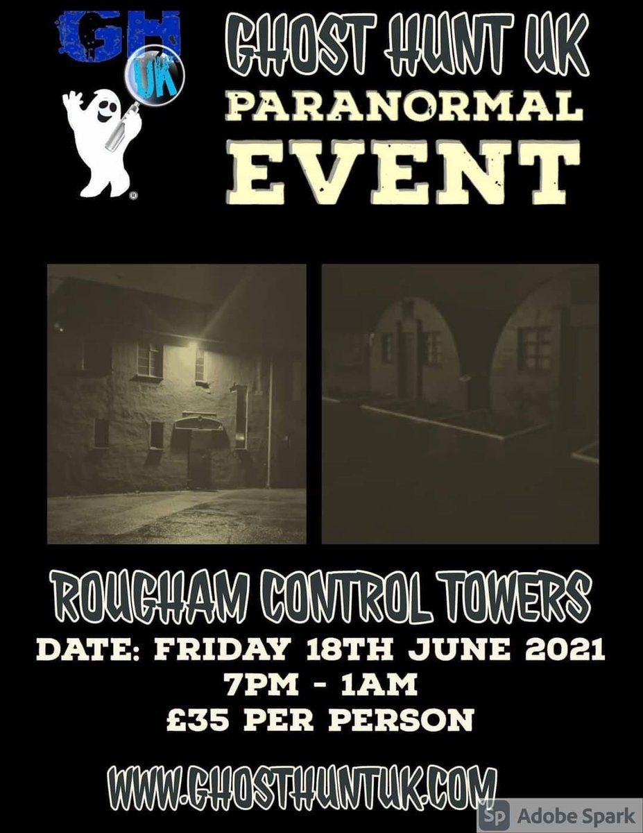 Ghosthuntuk1's tweet photo. @Ghosthuntuk1 has various dates for @RCTAM94th @RoughamTower an amazing venue with so much history. Check our website for upcoming events and to book your place. We look forward to seeing you all #haunted #ghosts #paranormalinvestigation https://t.co/WzktqDCYwB https://t.co/wOapSCfNlB