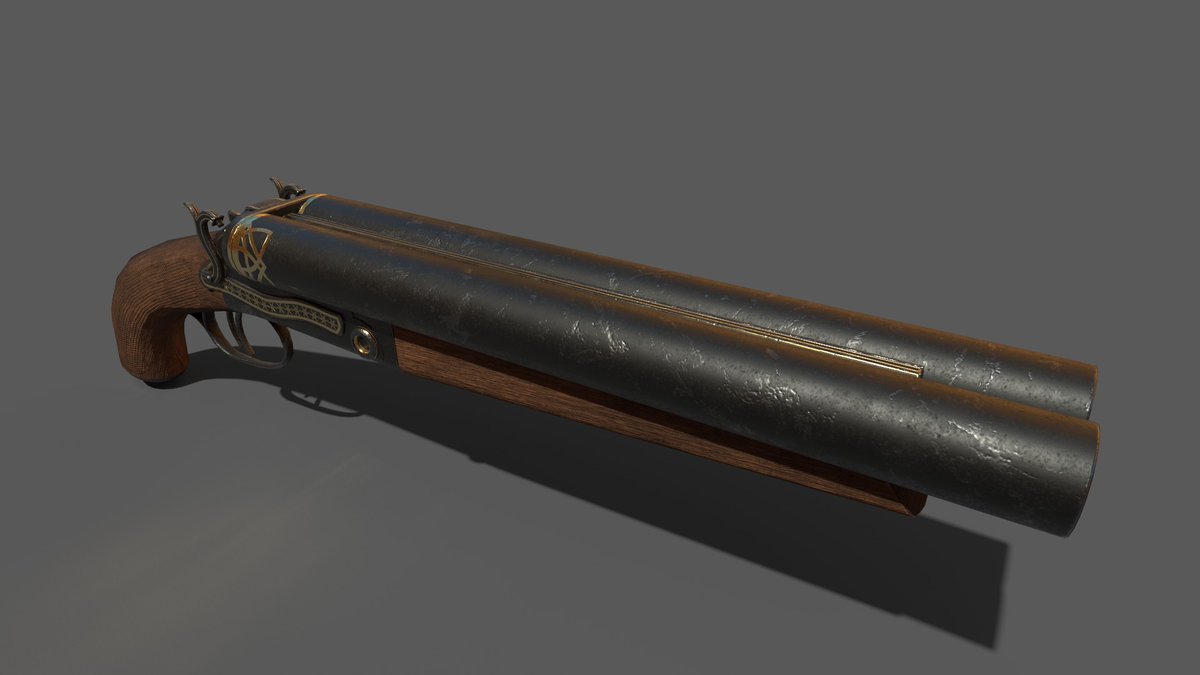 PneumaticDev's tweet photo. Hey everyone, here's another quick update for you. We're happy to yet again show off the work of one of our talented artists by giving you a sneak peak at the shotgun you'll be able to use in Lunertia. An elegant model, you'll find many of your foes make use of this weapon too! https://t.co/sB697SmtB8