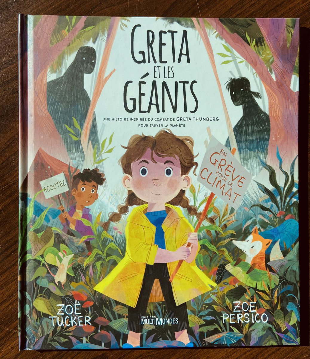 TIRAGE DE LIVRE! Faites un « retweet » et vous courez la chance de gagner ce livre inspiré par le combat de Greta Thunberg pour sauver la planète. Tirage le 7 avril. <a href="/NSTeachersUnion/">NS Teachers Union</a> <a href="/CSANENSTU/">CSANE</a> <a href="/CSAP_Officiel/">CSAP</a>