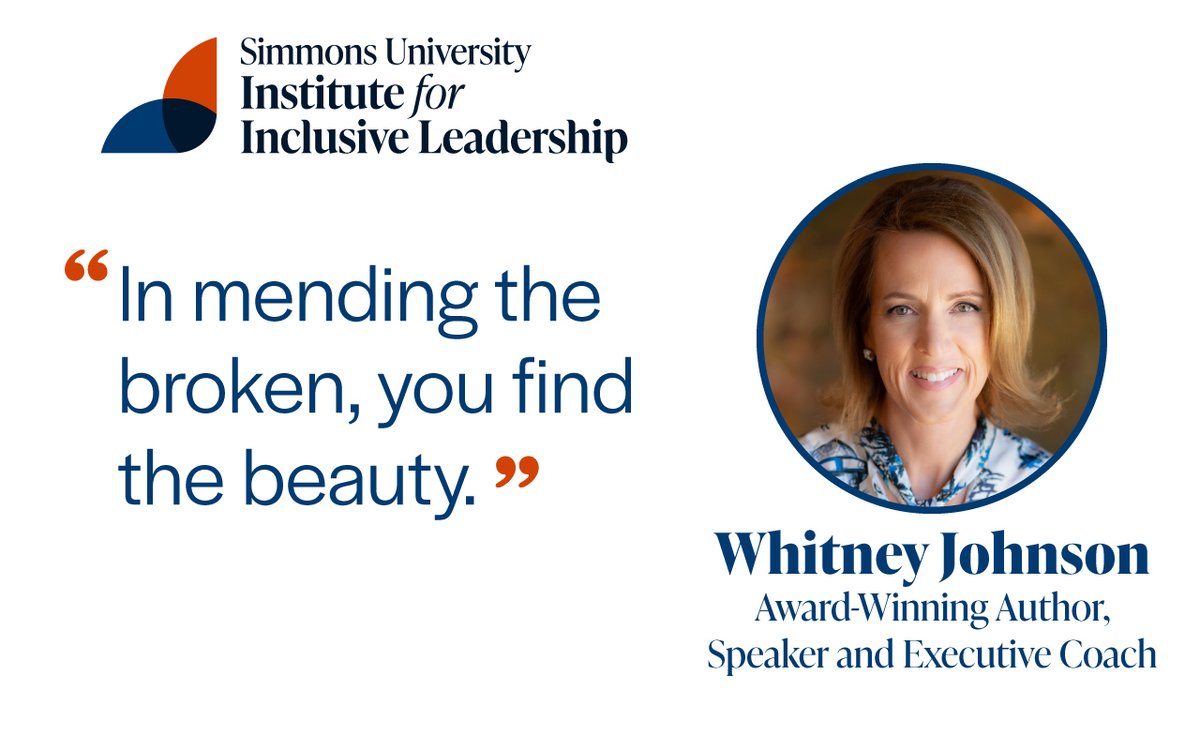 Whitney Johnson (<a href="/johnsonwhitney/">Whitney Johnson</a>) talks about the importance of finding the beauty in the broken. #SLCBoston