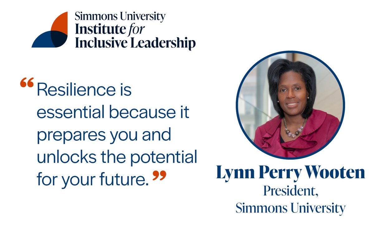President of Simmons University (<a href="/SimmonsUniv/">Simmons University</a>) Lynn Perry Wooten (<a href="/lpwooten/">Lynn Perry Wooten</a>) encourages us to seize unexpected opportunities in our disrupted paths. #SLCBoston