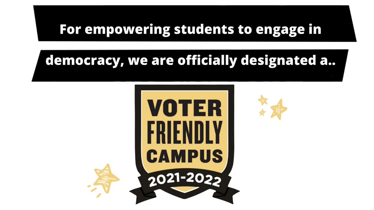 LasellUniv's tweet photo. Students face many barriers to voting. @LasellVotes helped our students' voices be heard and their ballots counted! Proud to officially be named a #VoterFriendlyCampus. @VFCampus @CampusVote @NASPAtweets https://t.co/4TcwvfQgn5