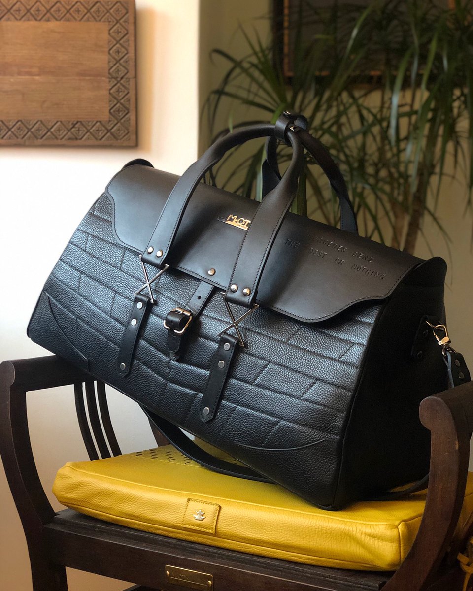 Custom made Pagan bag ✨
We are thankful to our customers for their awesome ideas when it comes to customising their MOTA bags because we get to create cool (but challenging nevertheless) things like the one in this photo inspired by a Mercedes S-Class front grille. 
#MOTA