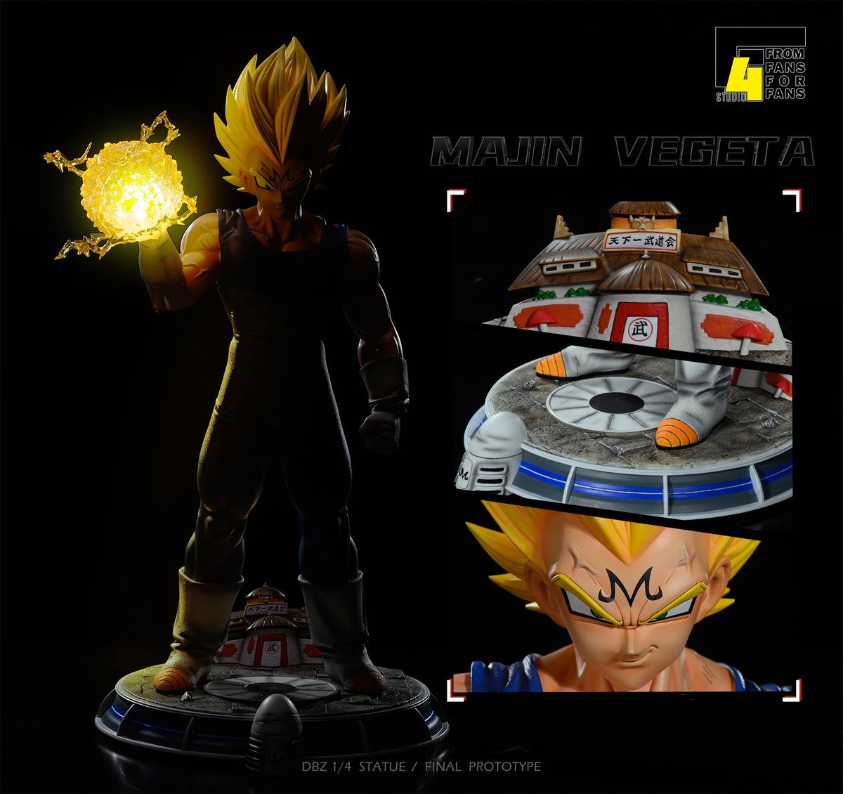 MundoKame's tweet photo. ¿¡Es posible que este señor también sea vuestro ídolo!? 🙌

🔥 Majin Vegeta 🔥

- Medidas: 1/4: 46 cm de alto
- 1/1: 190 cm de alto

- Busto escala 1/1
- 75 cm de alto

- PO abierto!

#F4Studio #KRC #DragonBall #DragonBallZ #MajinVegeta #Vegeta https://t.co/pPAevUTOeX