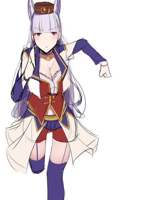 みんなもう忘れてるかもしれないけど描いてますよっ!
ただ構図がね、、必死に特訓をして今を走り笑顔でトレーナーに笑顔を振りまくゴールドシップを描きたいんだけど紙が小さすぎて上手いこと表現出来ねぇ 