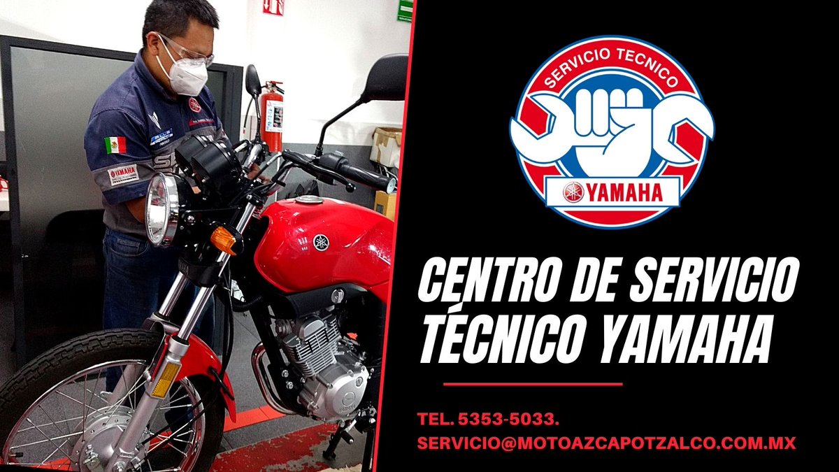 motoazca's tweet photo. ¡EL MEJOR SERVICIO PARA QUE NUNCA DEJES DE RODAR! Servicio de mantenimiento para toda la gama de motocicletas y cilindradas, contamos con herramienta especializada, técnicos capacitados y refacciones originales.
Haz tu cita al Tel. 5353-5033.
servicio@motoazcapotzalco.com.mx https://t.co/TD1IEjVZOC