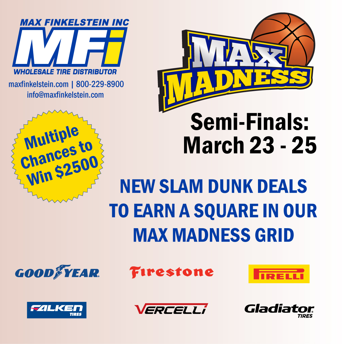 MaxFinkelstein's tweet photo. More great deals in our Semi-Finals Round - Hurry for your chance to be part of our Max Madness grid:

https://t.co/RCB2RYZOGo https://t.co/dL3w84oOK6