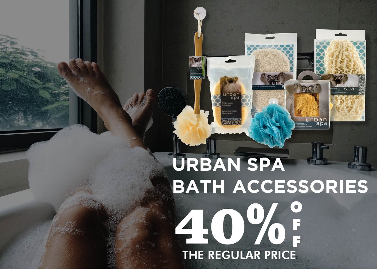 HiSchoolRx's tweet photo. Save 40% on Urban Spa bath accessories! Everything from loofahs, mitts, sponges and more!
https://t.co/nVGdJX9lXR
(Valid at Estacada, Clatskanie, Molalla, Independence, Minnehaha, Silverton, Rogue River and John Day stores) https://t.co/Q4ieDWnZh9