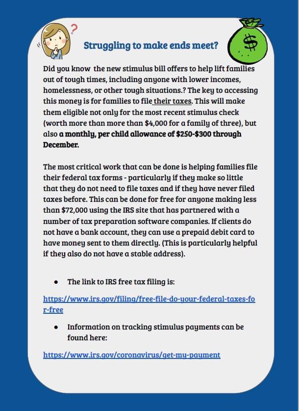 Click here for IRS free tax filling irs.gov/filing/free-fi…

Click here for tracking stimulus payments  irs.gov/coronavirus/ge…