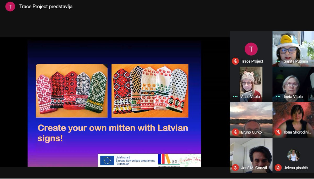 ProjectTrace's tweet image. The 2nd day of the training event brought us 2 interactive workshops: from Croatia&apos;s @NSK_Zagreb  and KGZ for the story Manda&apos;s Well 🇭🇷👧 and from Latvia&apos;s Radošās idejas for the story The Old Man&apos;s Mitten🇱🇻🧤

#Zadar #trainingevent #TRACEproject2021