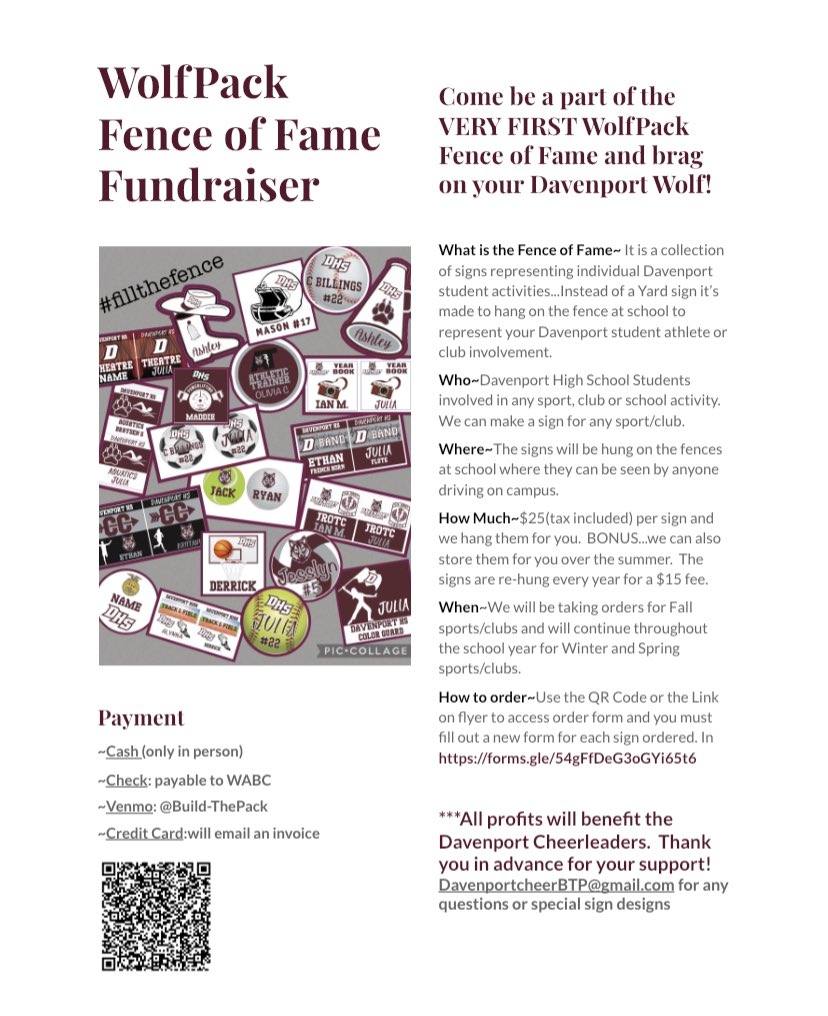 wendi_reagan's tweet image. We are already full-speed ahead into spring sports...it’s not too late to #fillthefence @dhs_wolvescheer @BuildThePack @DavenportTrack @BsblDavenport @Davenport_SB @DavenportWolves @Davenport_HS #BTP #wolvesbaseball #ladywolvessoftball #wolvestrack