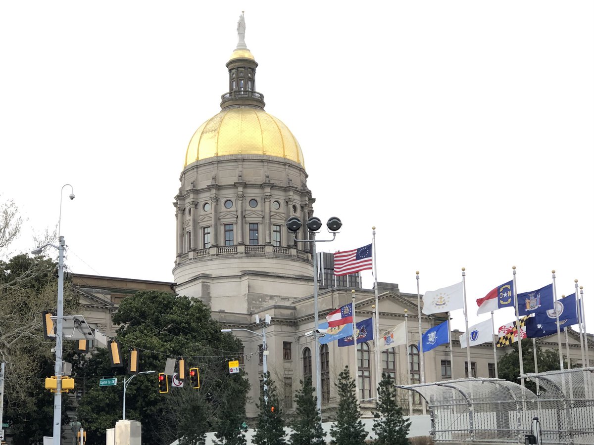 fop_georgia's tweet photo. At our State Capitol today meeting with Legislators! https://t.co/lHgaQL7CC6