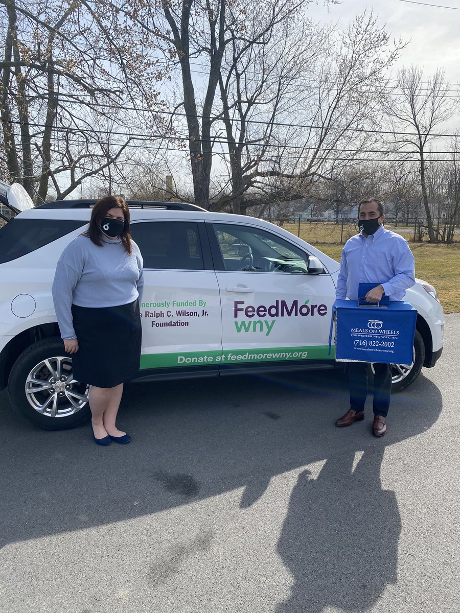 What an amazing morning volunteering with <a href="/feedmorewny/">FeedMore WNY</a> to help deliver meals in our district. I was honored to volunteer for an organization that does so much for our community!