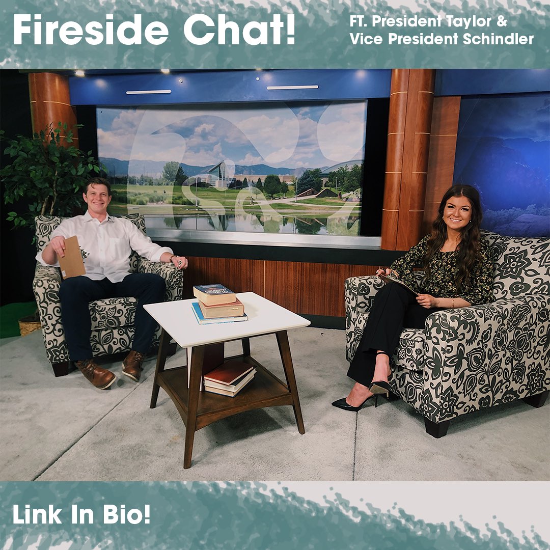 theASCSU's tweet photo. Watch President Taylor’s and Vice President Schindler’s Fireside Chat to hear about updates on standardizing the +/- system, an upcoming student review system of apartments and landlords, updated on housing affordability, and much more!! https://t.co/UiL0sHF0lm