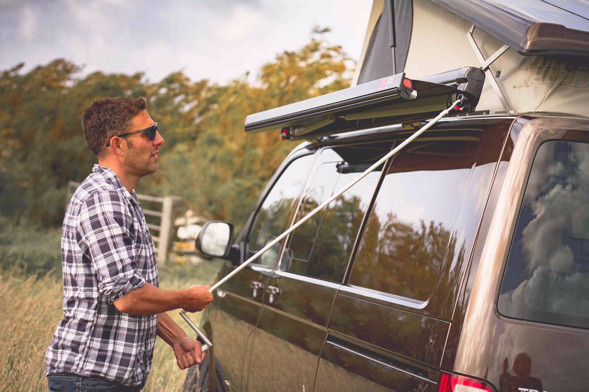 Awnings are a great addition to your van to create more space whatever the weather! This one  is the Fiamma wind out awning 
#campervanawning #vanlifeuk #vanlifediaries #vanlifecornwall #vanlifelove #vanagon #vanagonlife #glampervan #glamper #campervanconversion #vwt6 #vwt6camper