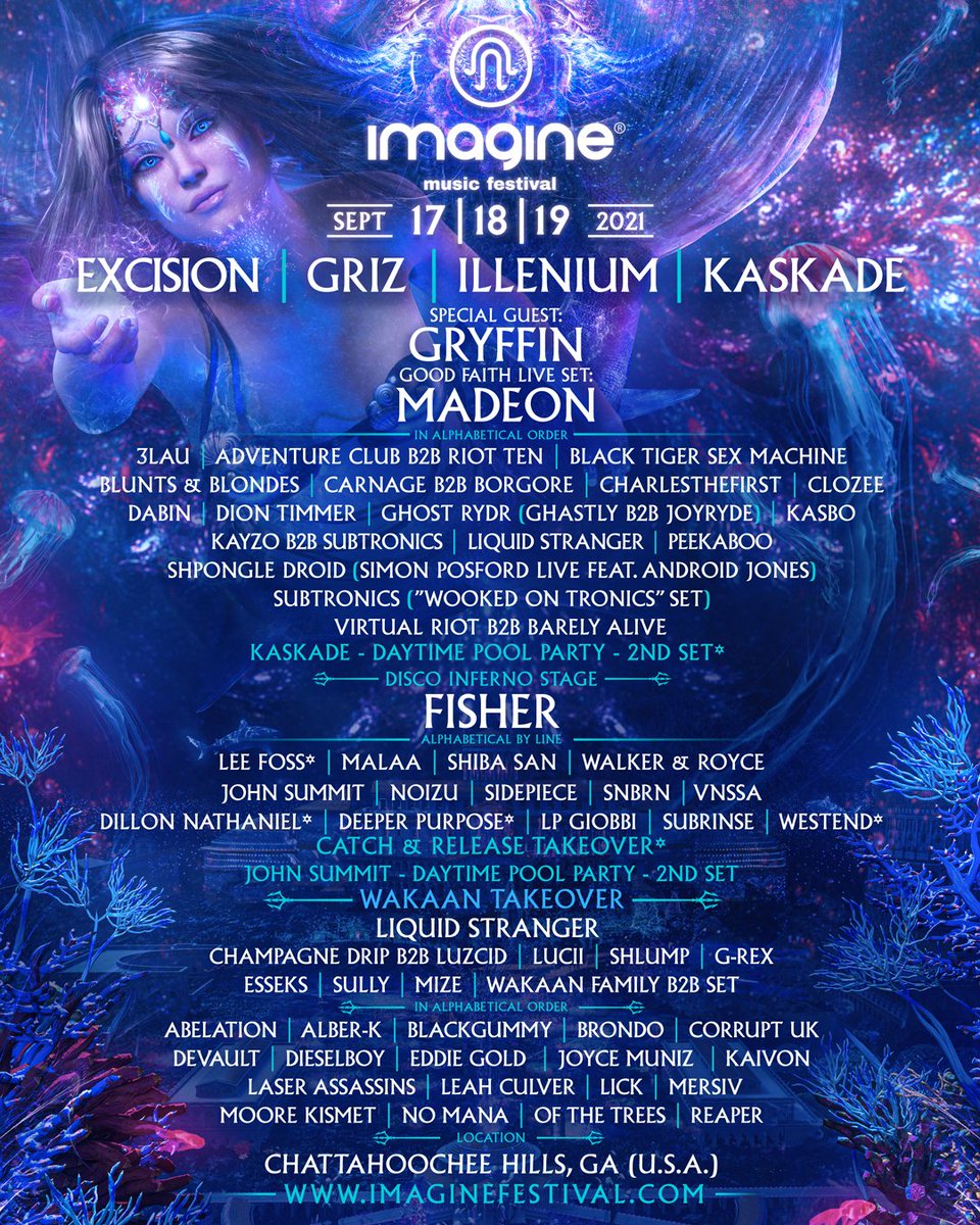 Imagine Music Festival 2024 lineup