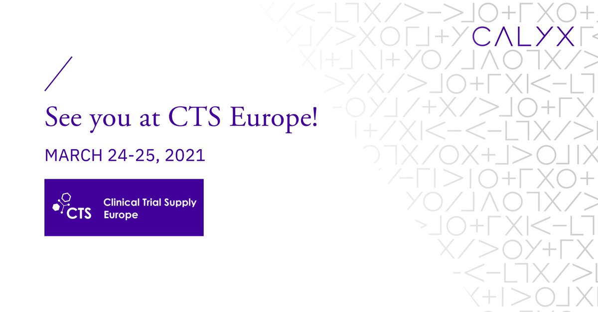 calyxai's tweet photo. Participating in #CTSEUVirtual? Visit us to learn how newly independent #Calyx is helping biopharmaceutical companies and CROs solve complex problems to get to market faster. https://t.co/FaZlkTnbAY #MedicalImaging #IRT #RIM #EDC #CTMS #clinicaltrials #Regulatory https://t.co/pf7Z6y9rBd