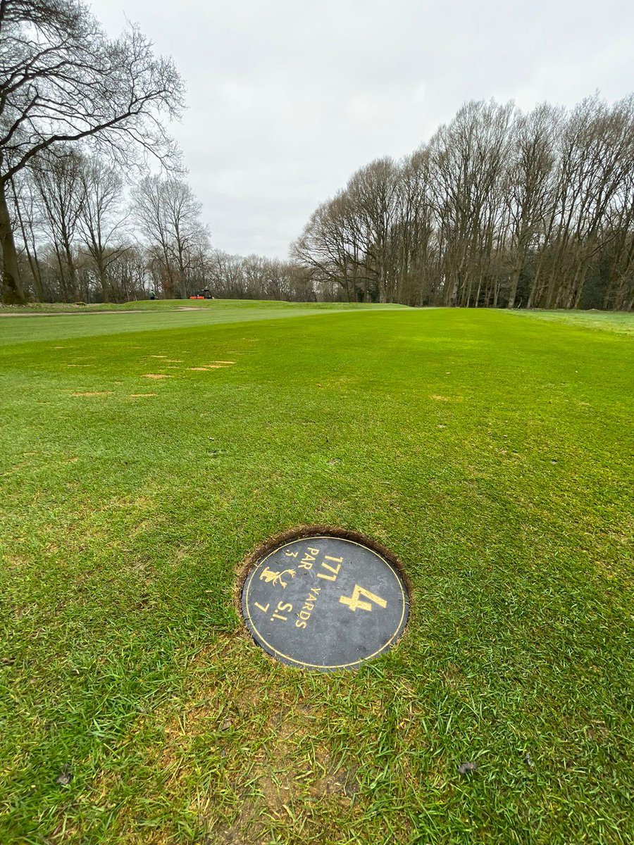 WHGCgreenkeeper's tweet photo. New mowovers going in on tees @eaglegolfuk https://t.co/ny1Q5JLsFv