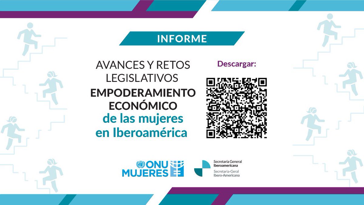 mnvaeza's tweet photo. El informe de @SEGIBDigital y @ONUMujeres hace análisis de legislación vigente en materia de autonomía y empoderamiento económico de las mujeres en Iberoamérica e identifica las discriminaciones legislativas existentes y avances. #LeyesQueEmpoderan #CSW65
https://t.co/dAIgyDpybw https://t.co/aTbM8l4jXd