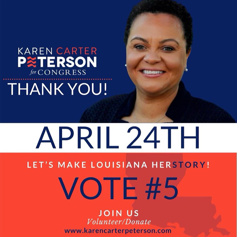 demsabroadbe's tweet photo. #LA02 - you have a runoff election on April 24th!
If you weren't already registered, you can still register until March 24th.
Go to https://t.co/OOf0K450xH and get your #FPCA sent back so you can cast your vote for @TeamKCP or @troyc4Congress.
@DemsAbroad .@LaDemos #DemcastLA https://t.co/QqdCMre7QV