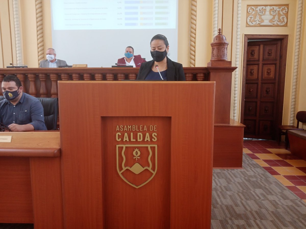 ambiente_caldas's tweet photo. La Secretaría de @ambiente_caldas, en cabeza de su responsable Paola Andrea Loaiza Cruz, presenta a la @asambleacaldas, la ejecución del año 2020 y el plan de acción 2021.
Se destacan los proyectos por la sostenibilidad ambiental y apoyo a los organismos de socorro.
@GoberCaldas https://t.co/kmNdjzBrAj