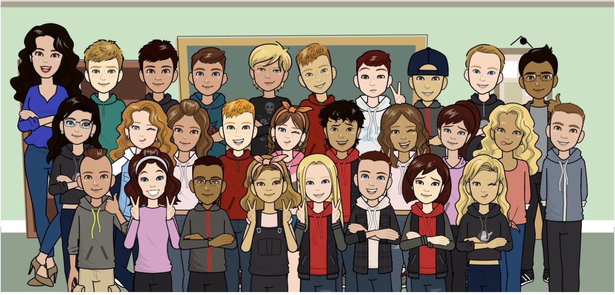 SpriggScholars's tweet photo. Finally, a class picture without our masks! 😜 I love this crew! #oneflagstone #funinfourthFSE https://t.co/XzxXX8PB2j