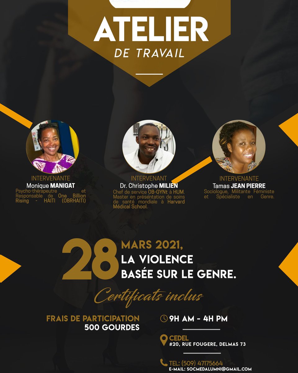 Socmed Alumni Haïti (SMAH) tweet media