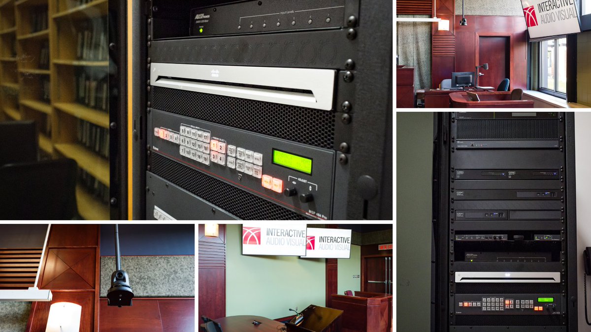 Interactive_AV's tweet photo. Whether your #AVProject is for a boardroom, a classroom, or a courtroom we can help you realize your vision. Visit our website to see our new #CaseStudy demonstrating how we were able to help our client modernize and upgrade their #AVEquipment: https://t.co/sTsNpvkSNK #OttBiz https://t.co/SMgbWFUS1a